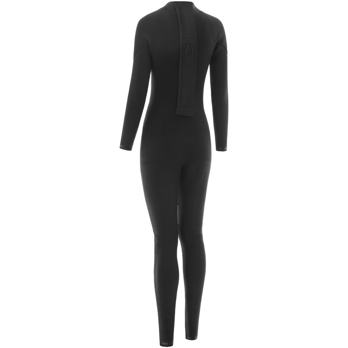 2026 Nyord Womens Solu Yulex 3/2mm Back Zip Fl Wetsuit SOLW32FLBZ001 - Black